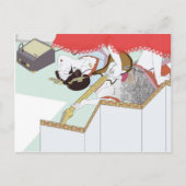 Liebe Girl Postcard Postkarte (Vorderseite)