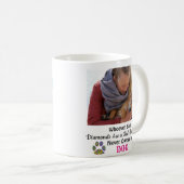 Liebe Girl's Best Friend Pet Foto Kaffeetasse (VorderseiteRechts)