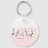 Liebe Giro Brautparty Schlüsselanhänger (Vorderseite)