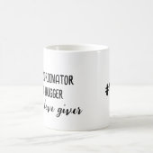 Liebe Giver Hugger Niedliches Muttertagsgeschenk Kaffeetasse (Mittel)