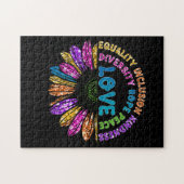 LIEBE Gleichberechtigung und Integration Diversity Puzzle (Horizontal)