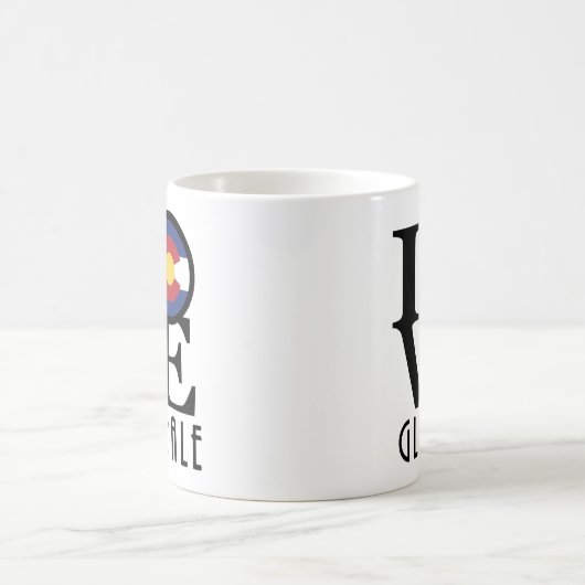 LIEBE Glendale CO 11oz Kaffeetasse (Mittel)