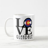 LIEBE Glendale CO 11oz Kaffeetasse (Links)