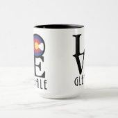 LIEBE Glendale Colorado 15oz Tasse (Zentrum)