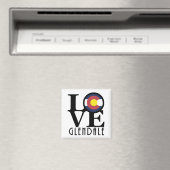 LIEBE Glendale Colorado Magnet (In Situ (Geschirrspüler))