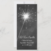 Liebe Glitzern - Tall Sparkler Holder (Vorderseite)