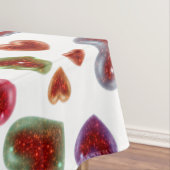 Liebe, glitzernde Herzen 2 Tischdecke (Beispiel)