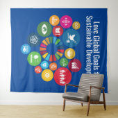 Liebe Globale Ziele für Nachhaltige Entwicklung 20 Wandteppich (Beispiel (Horizontal))