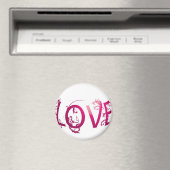 Liebe Globe Magnet (In Situ (Geschirrspüler))