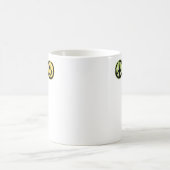 Liebe Glück Positive Zeichen Kaffeetasse (Mittel)
