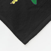 Liebe glücklicher Tag der Erde Umweltschutz Männer Fleecedecke (Ecke)