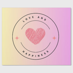 Liebe & Glücksgeschenke Geschenkpapier
