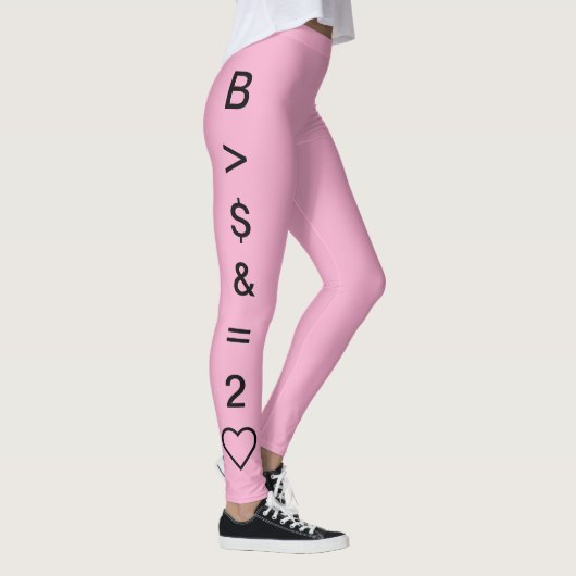 Liebe Glyph Leggings (Rechts)