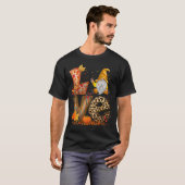 LIEBE Gnome Fall Pumpkin Erntedank T-Shirt (Vorne ganz)