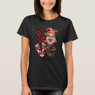 Liebe Gnome Mama Happy Valentine Day 2022 T-Shirt