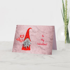 Liebe Gnome mit Herzblasen-Karte Karte