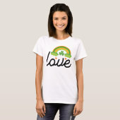 Liebe Gnome Patty's Day Shirt, St Patricks Day T-Shirt (Vorne ganz)
