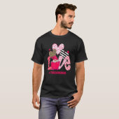 Liebe Gnome Teacher Squad Happy Valentine Gnome Te T-Shirt (Vorne ganz)