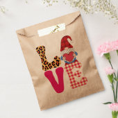 Liebe Gnome Valentinstag Red Buffalo Kariert Leopa Geschenktütchen (Versiegelt)