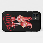 LIEBE GNOMES - Geschenkidee für einen romantischen Case-Mate iPhone Hülle (Rückseite (Horizontal))
