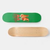 LIEBE GNOMES - Geschenkidee für einen romantischen Skateboard (Horizontal)