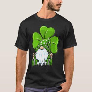 Liebe Gnomes Irish Kleeblatt St Patrick's Day Four T-Shirt