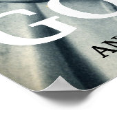 LIEBE GOD...24x24 POSTER (Ecke)