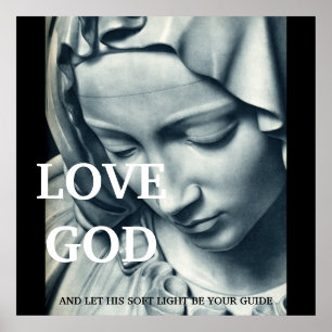 LIEBE GOD...32x32 POSTER