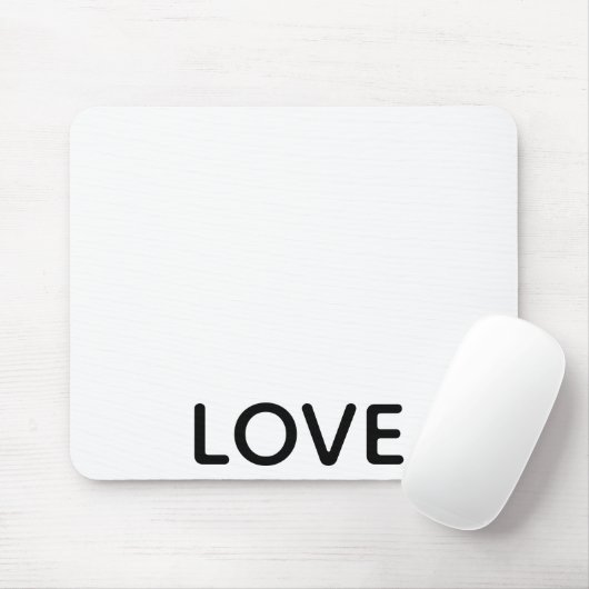Liebe Gold Heart Mousepad (Mit Mouse)
