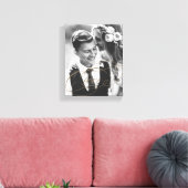 LIEBE Gold Overlay Geschenk Foto Leinwand (Insitu (Wohnzimmer))