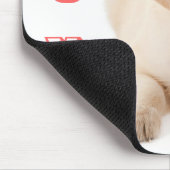 Liebe Golden Retriever Welpe Hund Mousepad (Ecke)