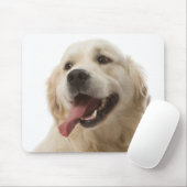 Liebe Golden Retriever Welpe Hund Portrait Mousepa Mousepad (Mit Mouse)