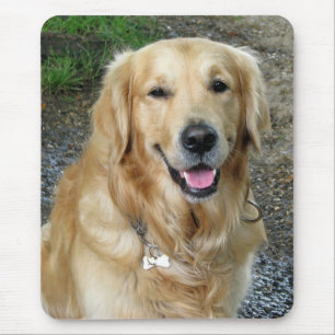 Liebe Golden Retriever Welpen Hund Mauspad