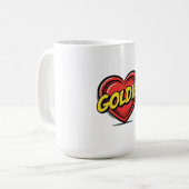Liebe Goldie Kaffeetasse (Vorderseite Links)