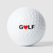 Liebe Golf Ball (Vorderseite)