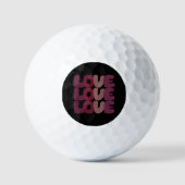 Liebe Golf Club Golfball (Vorderseite)