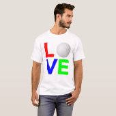 Liebe Golf - Golf T - Shirt (Vorne ganz)