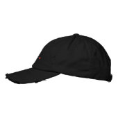 Liebe Golf Heartbeat Symbol Bestickte Baseballkappe (Links)