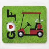 Liebe-Golf Mousepad (Vorne)