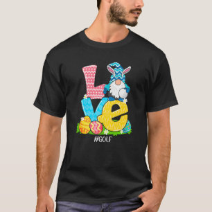 Liebe Golf Ostergnag Jagdkorb T-Shirt