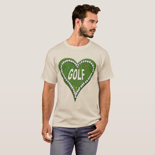 Liebe Golf T-Shirt (Vorne ganz)