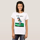 Liebe Golf T - Shirt (Vorne ganz)