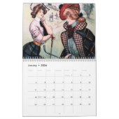 Liebe Golf - Vintager Golfkalender Kalender (Jan 2026)