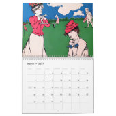 Liebe Golf - Vintager Golfkalender Kalender (Mär 2027)