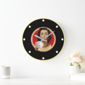 Liebe Golf Wall Clock Große Wanduhr (Zuhause)