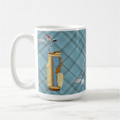 Liebe Golf zu spielen Kaffeetasse (Links)