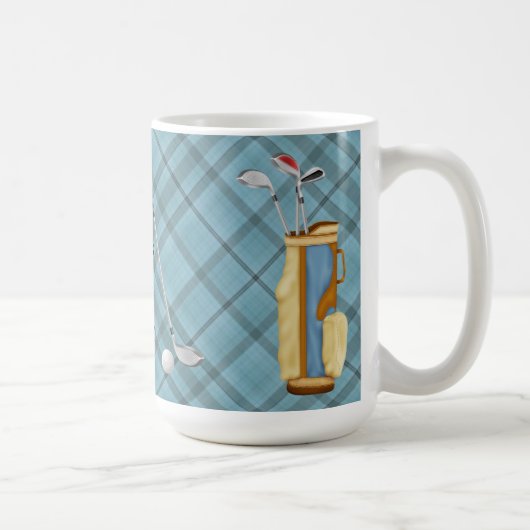 Liebe Golf zu spielen Kaffeetasse (Rechts)