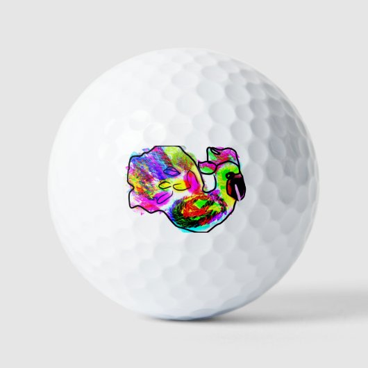 Liebe Golfball (Vorderseite)