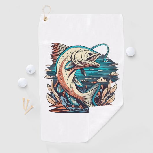 Liebe Golfhandtuch (Insitu)