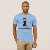 Liebe Goth Mädchen, Herren T-Shirt (Vorne ganz)